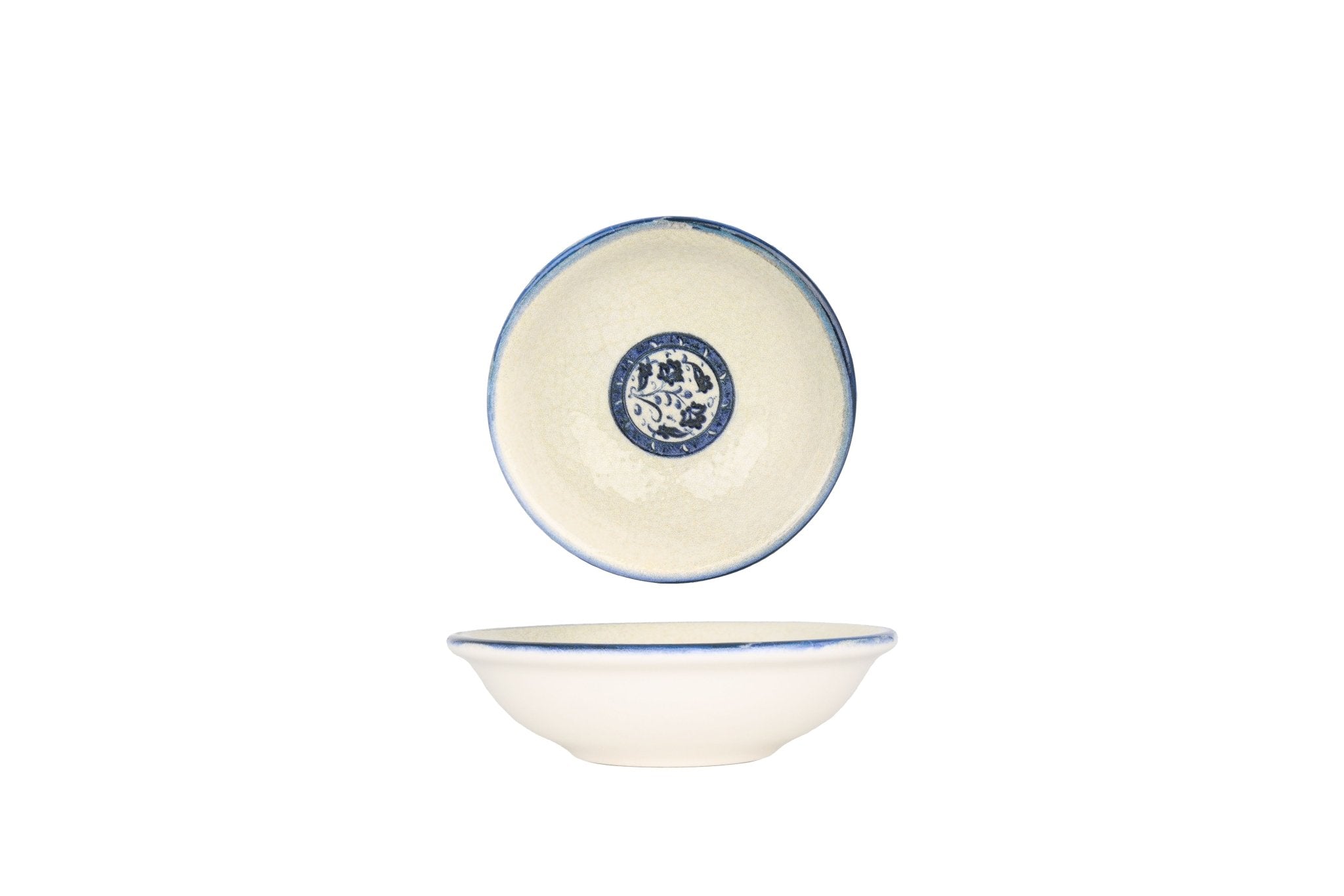 Bonna Serveerschaal - Esnaf - Porselein - 13 cm (220cc) - set van 2