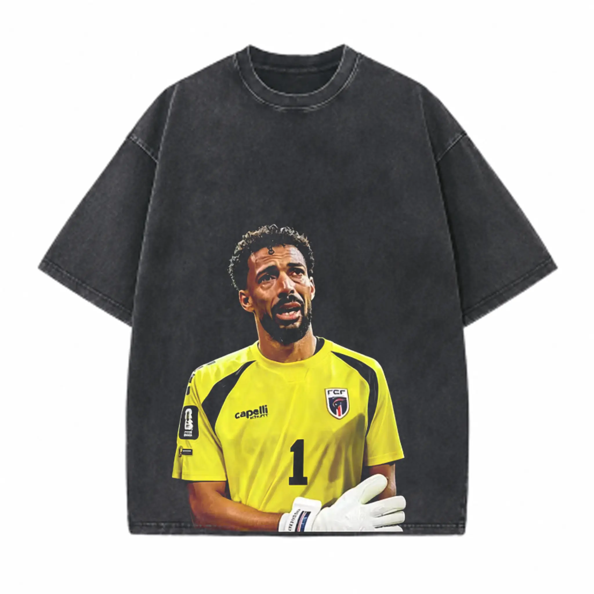 The Tears of a Legend Printed Unisex Washed T-Shirt