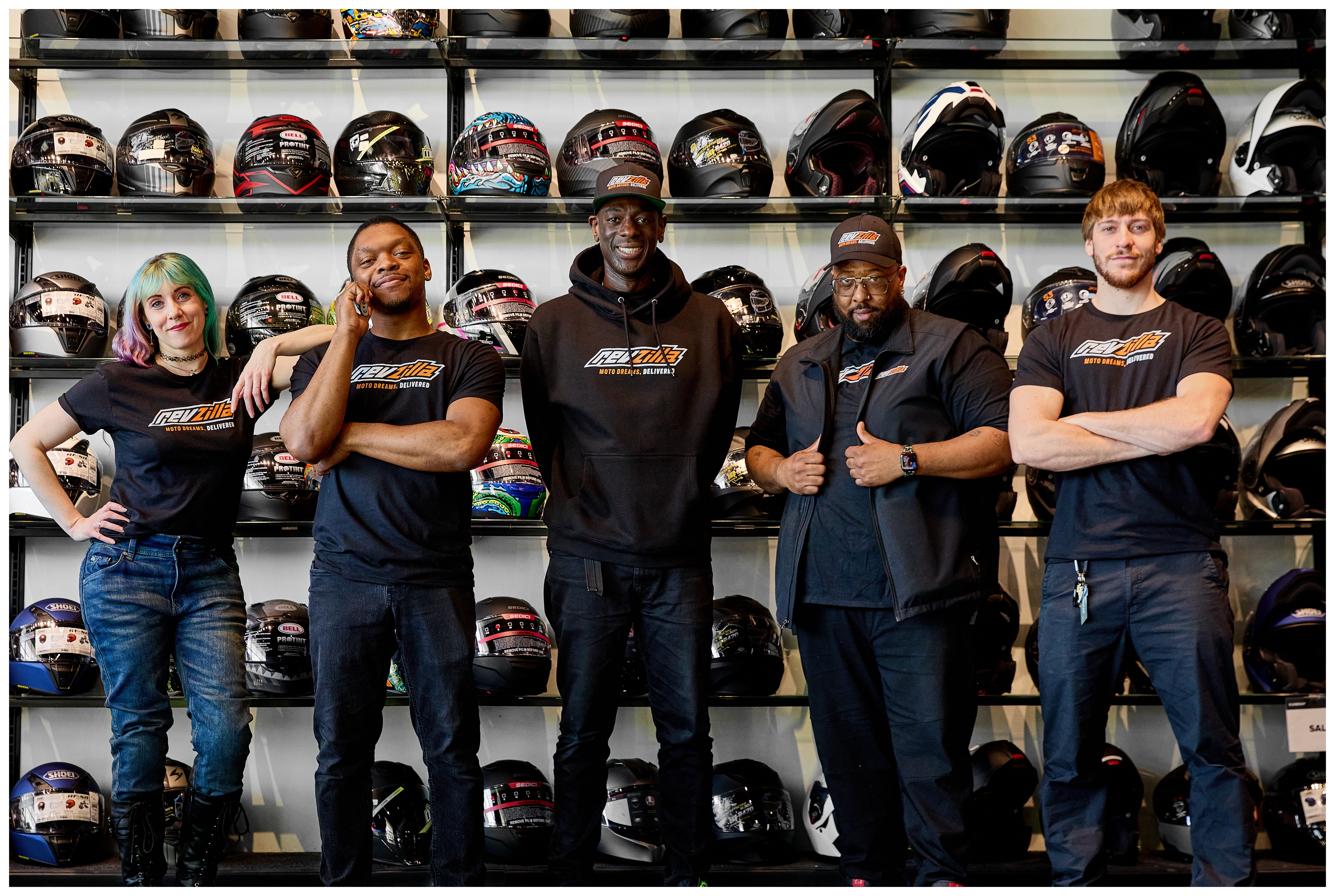 SportsBikeShop RevZilla Team Logo Hat