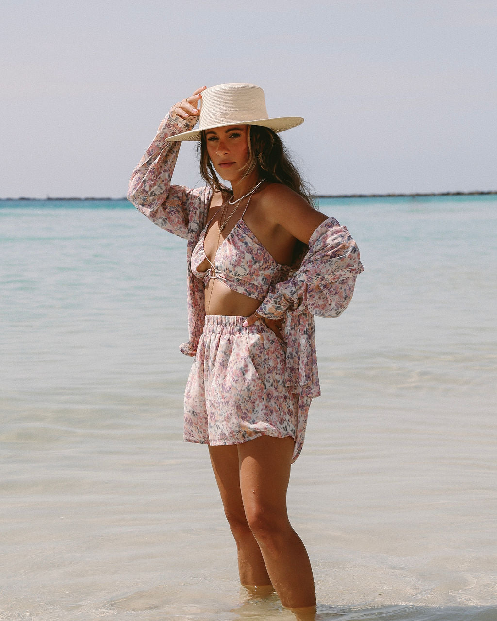 The Deco Halter Crop Top - SALE - Se7enfashion