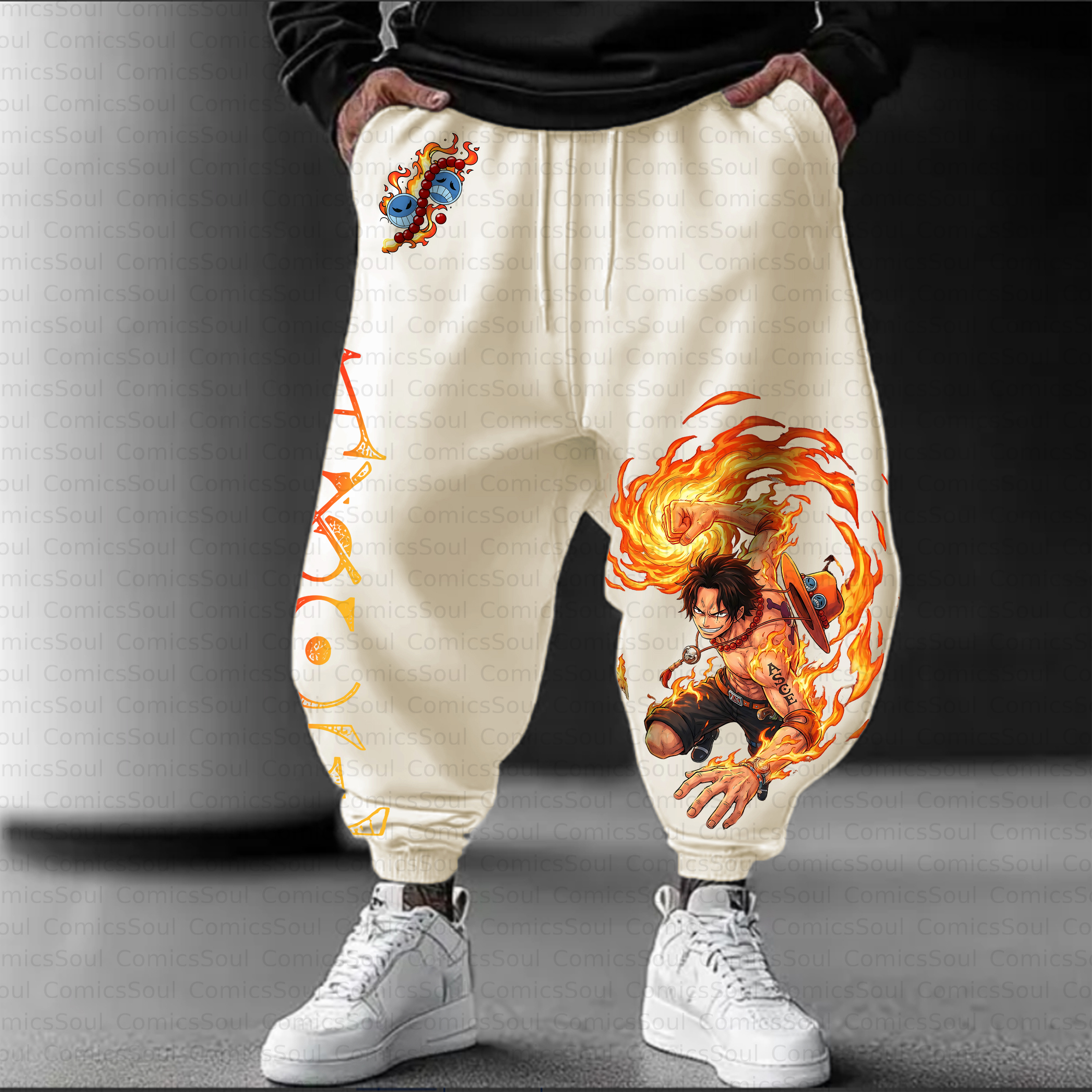Unisex Casual Anime Streetwear Pant