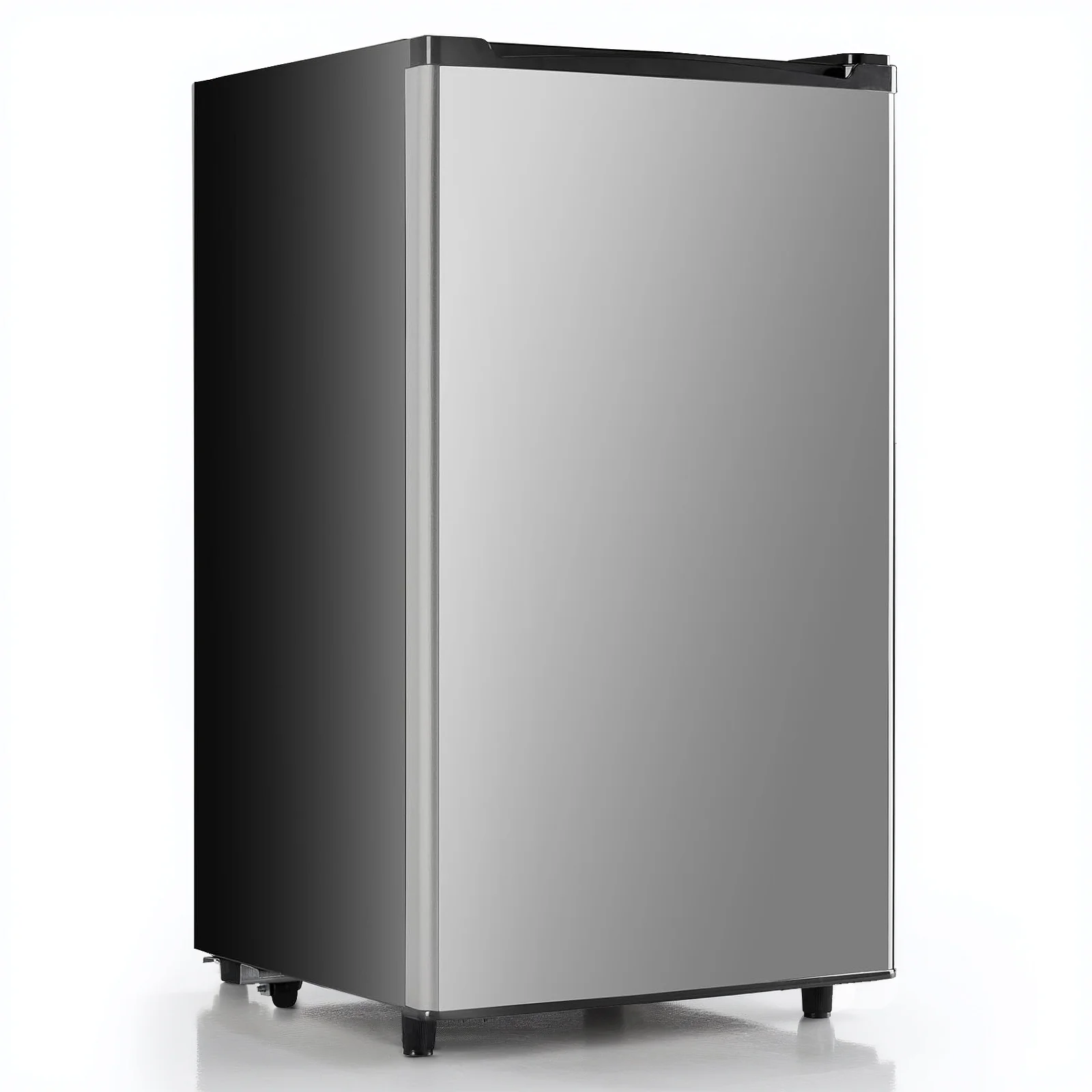 Upgraded Mini Fridge with Freezer, Compact Single Door, 3.2 Cu.Ft , Adjustable Thermostat, Low Noise, Perfect for Bedroom, Dorm, Office, 17.5" D x 17.7" W x 31.5" H, Black - Image 9