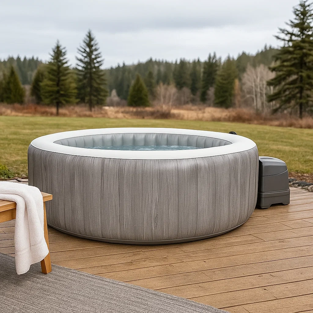 Spa hinchable 800L sistema de burbujas con accesorios Ø180x66 cm - zajWnvd116gL