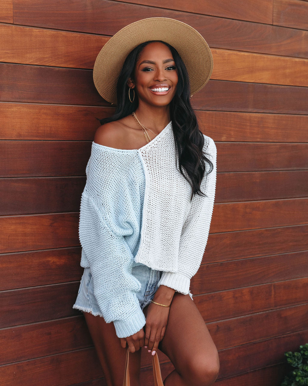Jeopardized Cotton Knit Sweater - FINAL SALE - Se7enfashion