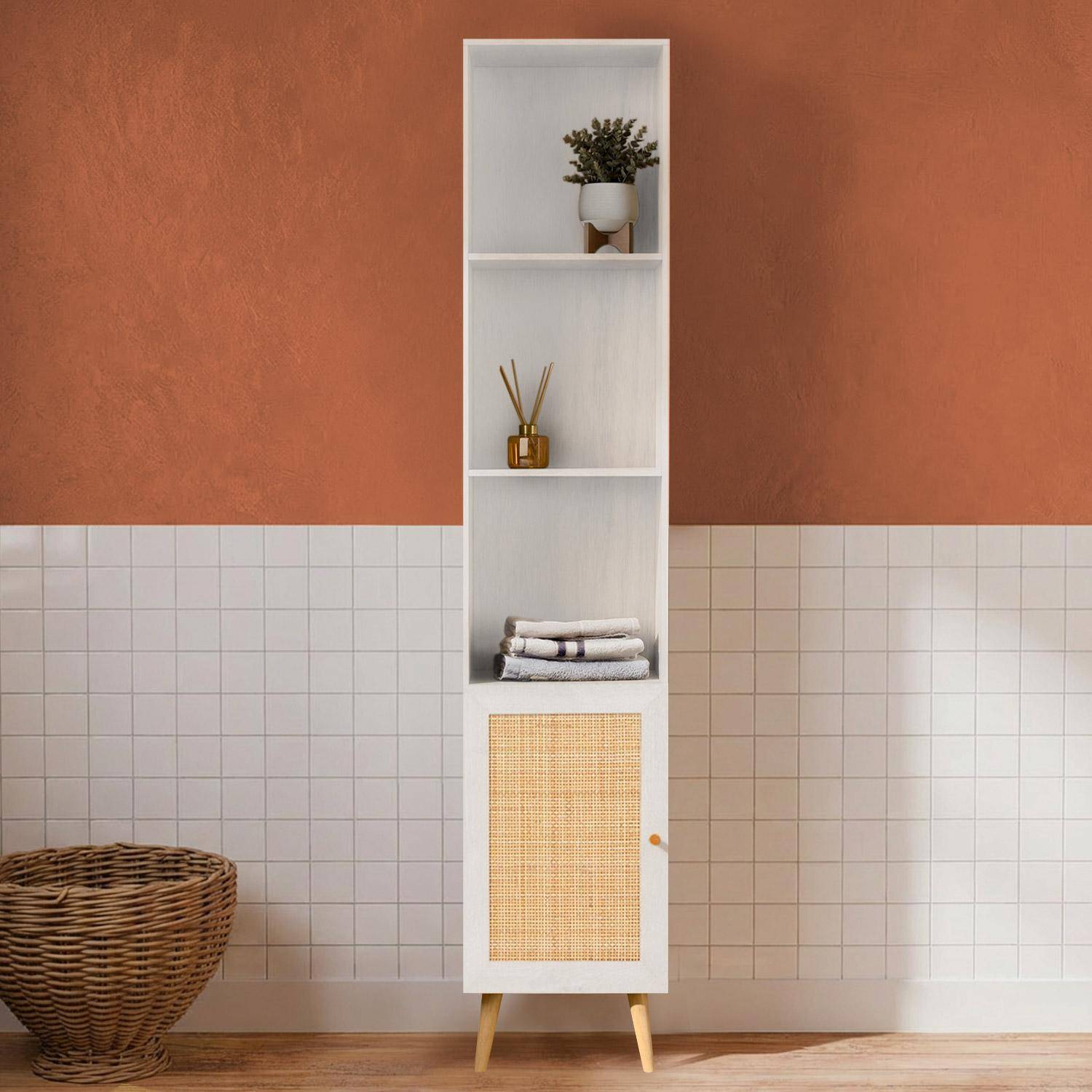 Boheme - Columna de almacenamiento para cuarto de baño