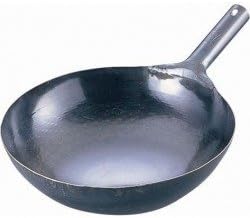 Yamada cast iron wok on one side (thickness 1.2 mm) 36 cm ATY9136 (Japan import/package and manual are written in Japan)