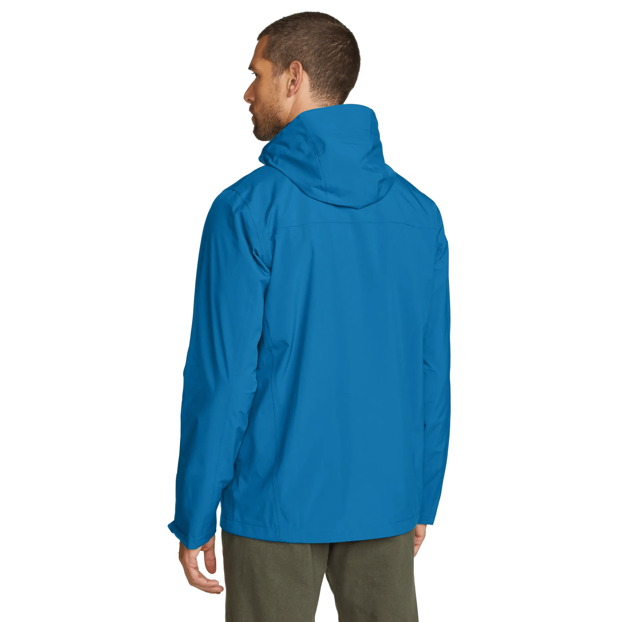 Men's Cloud Cap Waterproof Stretch Hooded Rain Jacket - Eddie Bauer Outlet