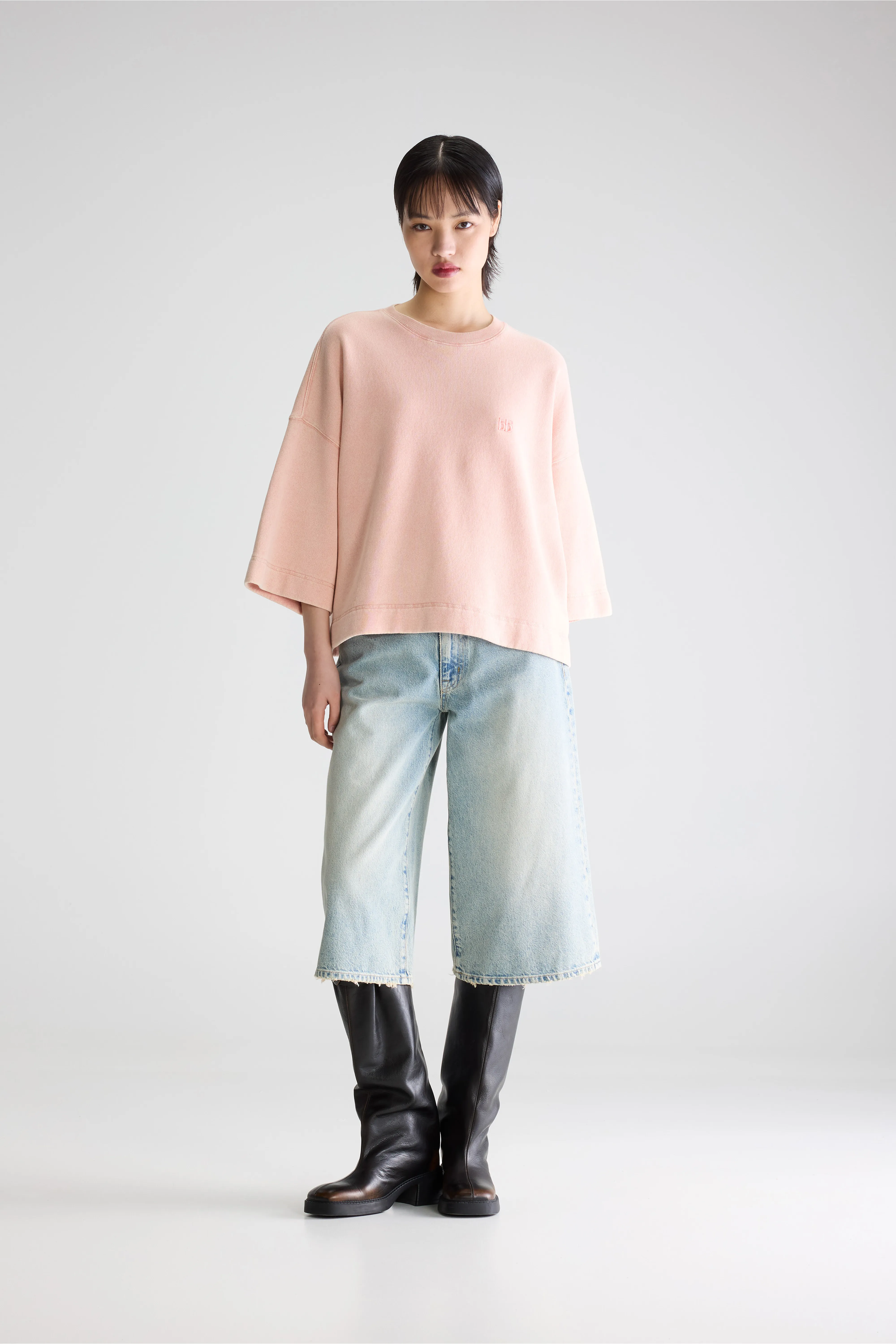 Bellerose Farlol short-sleeve sweatshirt  (261 / W / ROSETTE)