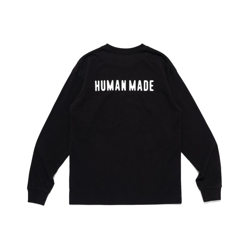 HUMAN MADE HEART BADGE L/S T-SHIRT