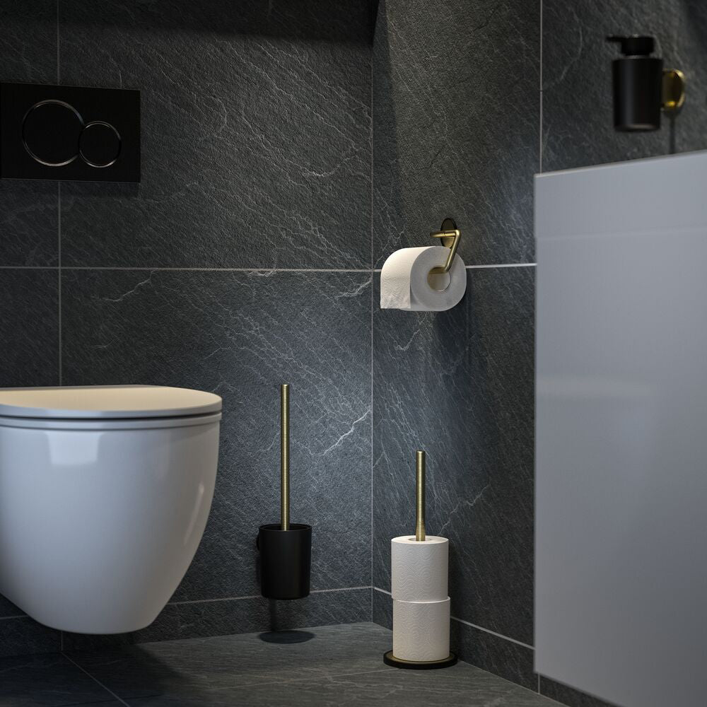 Tiger Tune Toiletaccessoireset - Toiletborstel met Houder - Toiletrolh