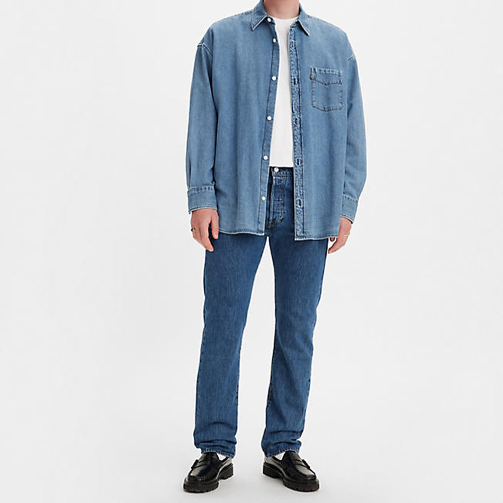Levi's - Jeans 501 - Bleu Stonewash
