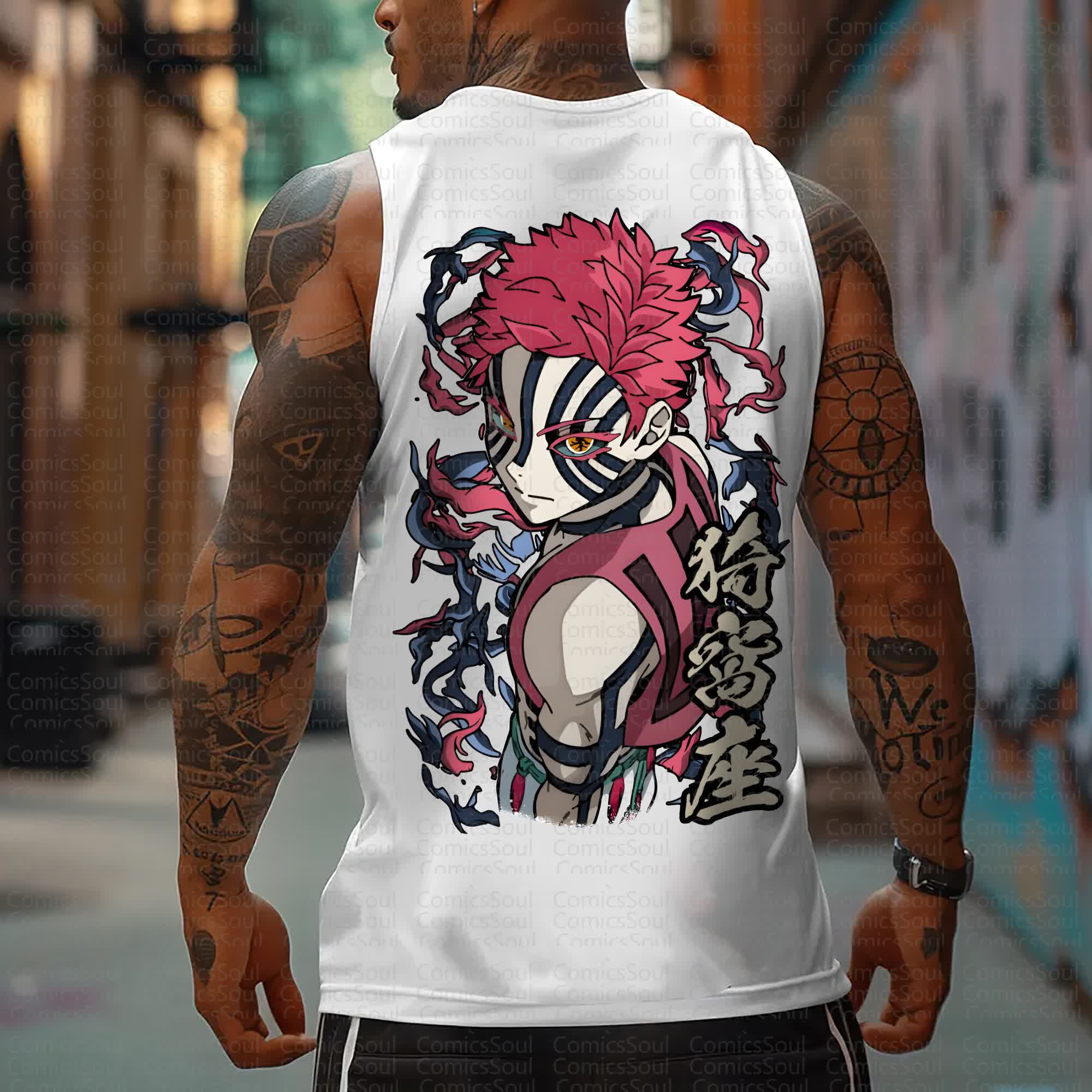 Unisex “Comicssoul” Casual Anime  Tank Top