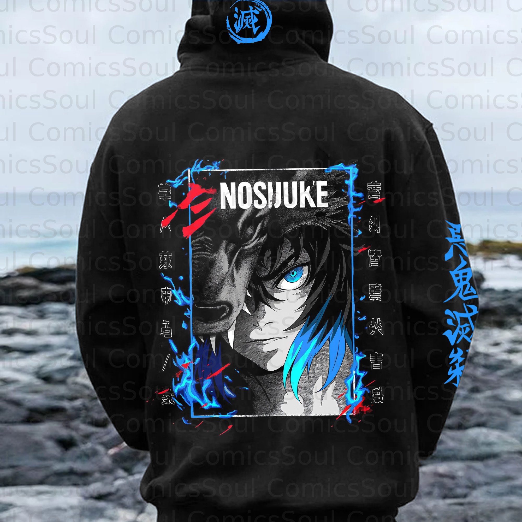 Unisex Graphic Streetwear Vintage Plush  Hoodie