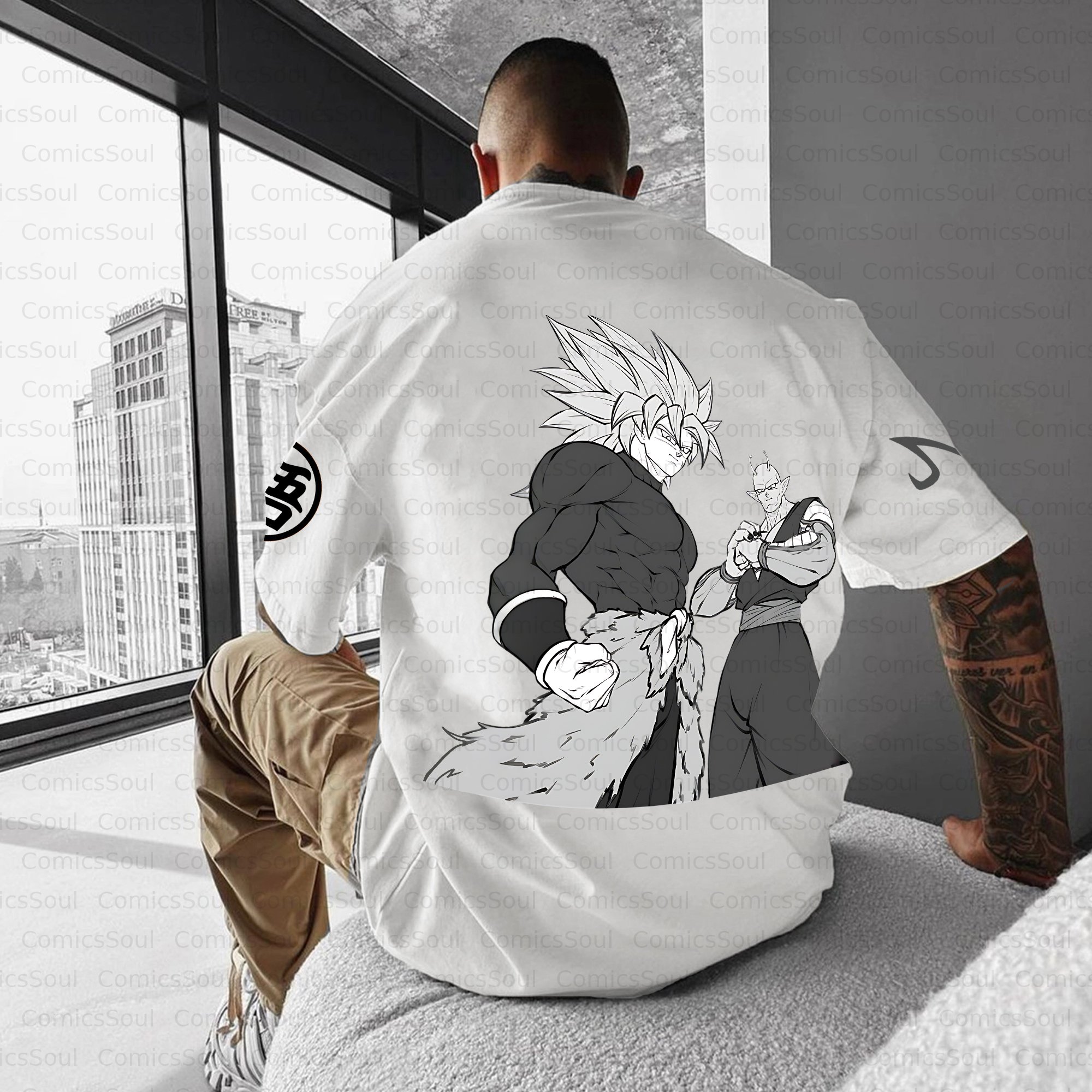 Unisex Anime Inspired Vintage T-Shirt