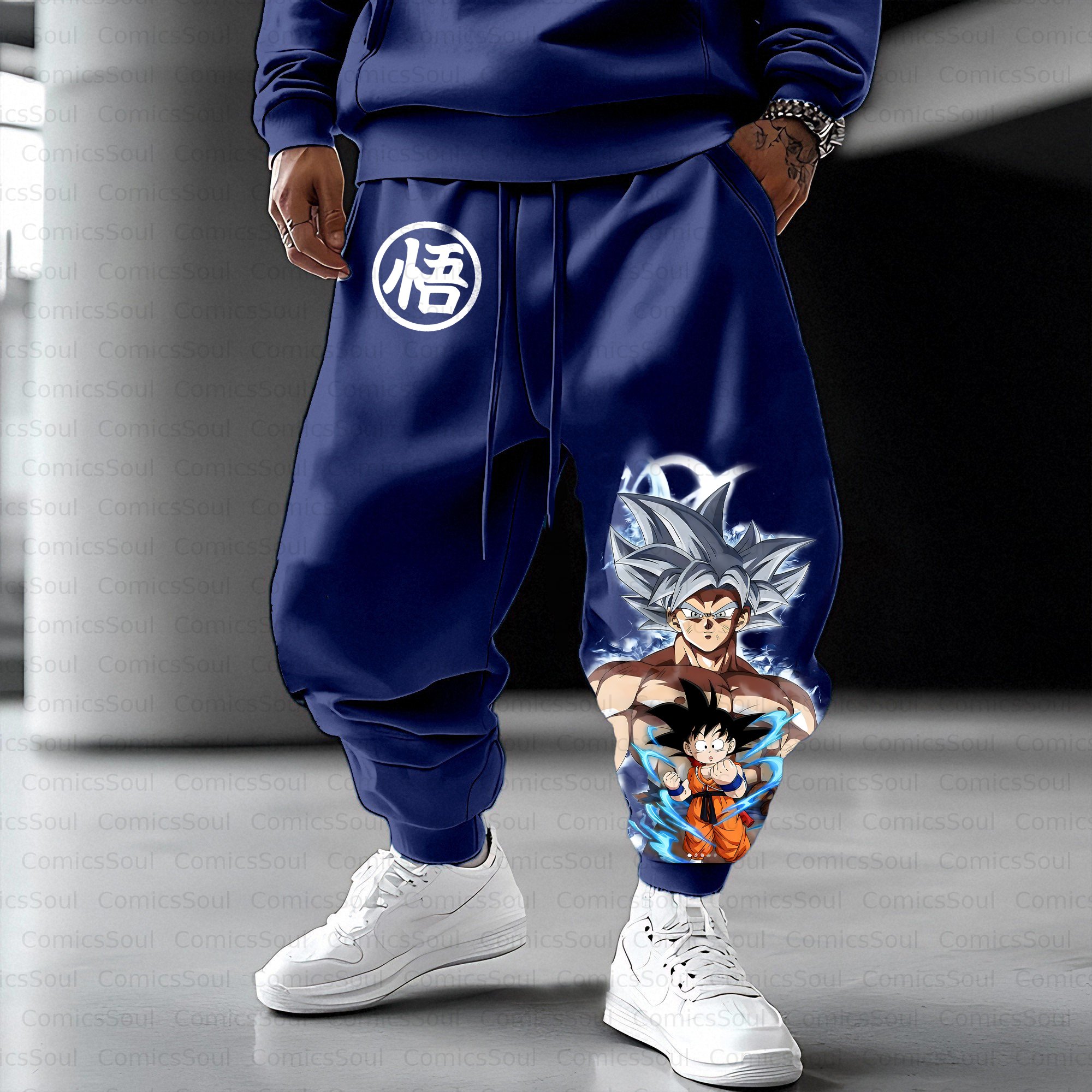 Unisex Casual Anime Streetwear Pant