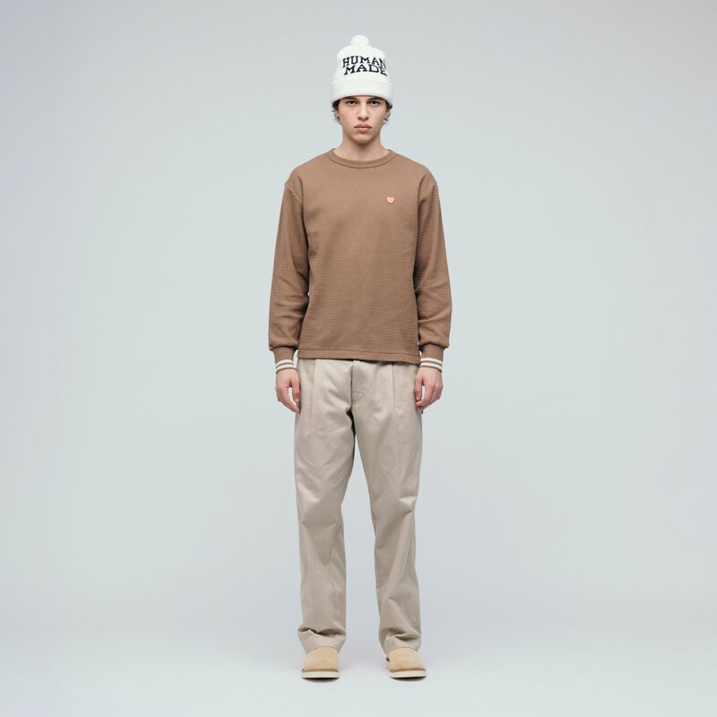 HUMAN MADE THERMAL L/S T-SHIRT