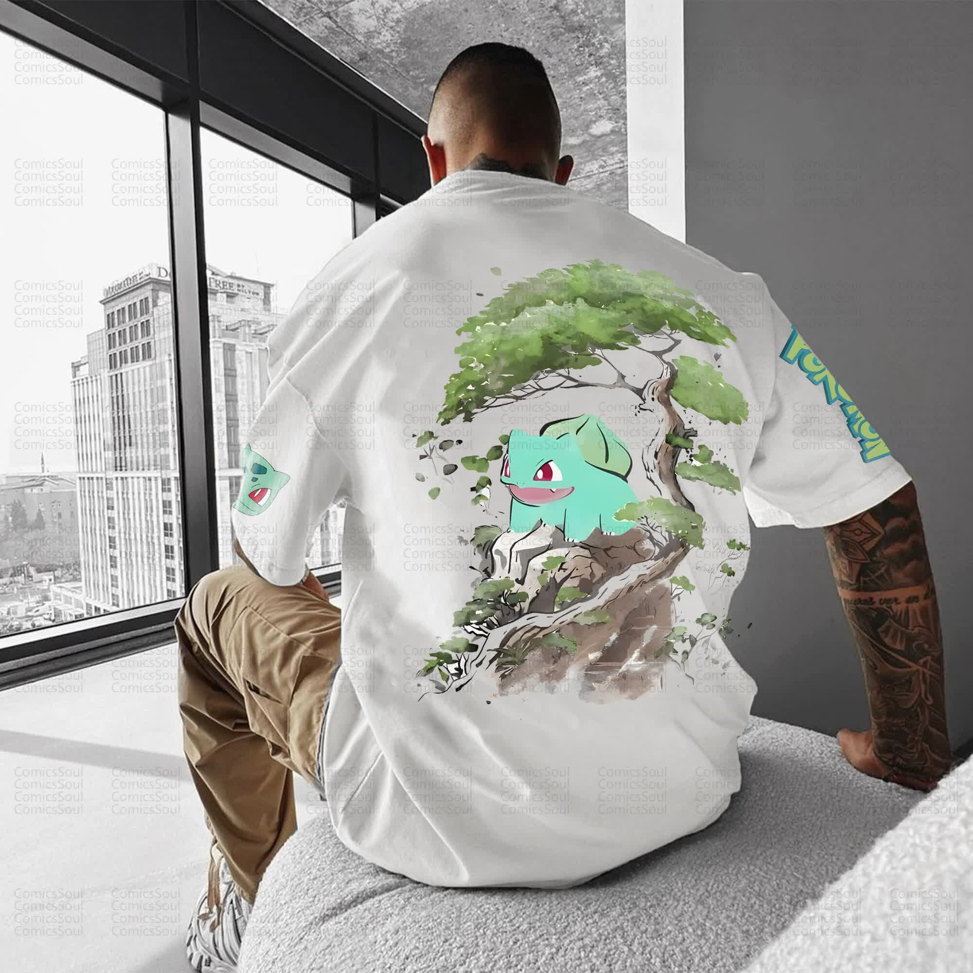 Unisex Anime Inspired Vintage T-Shirt丨Comicssoul