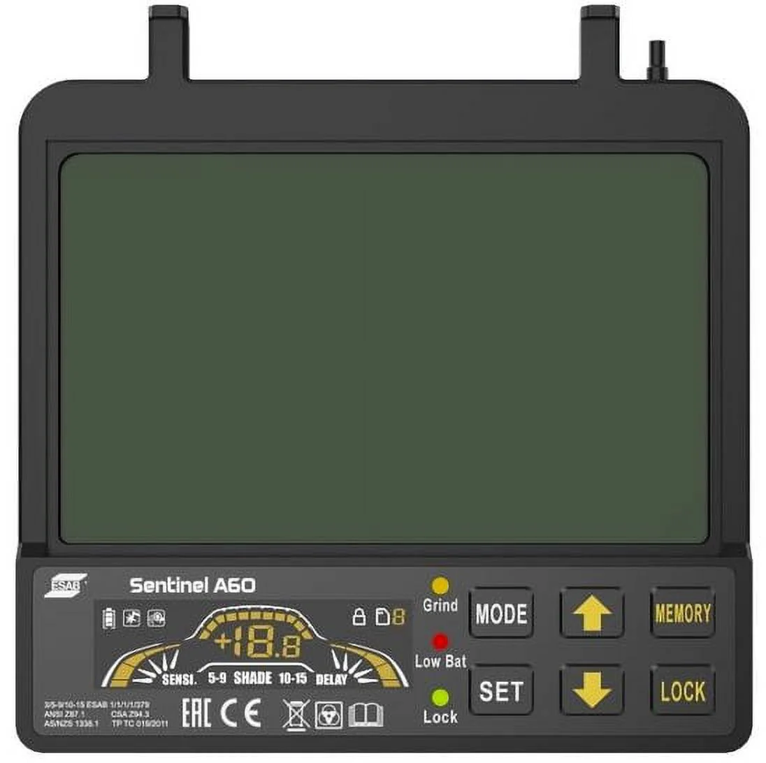ESAB A60 Sentinel Adjustable Welding Helmet,14"x14"x10" - Image 2