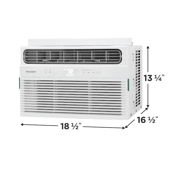 Frigidaire 8, 000 BTU Window Room Air Conditioner with Wi - Fi up to 350 Sq Ft, White