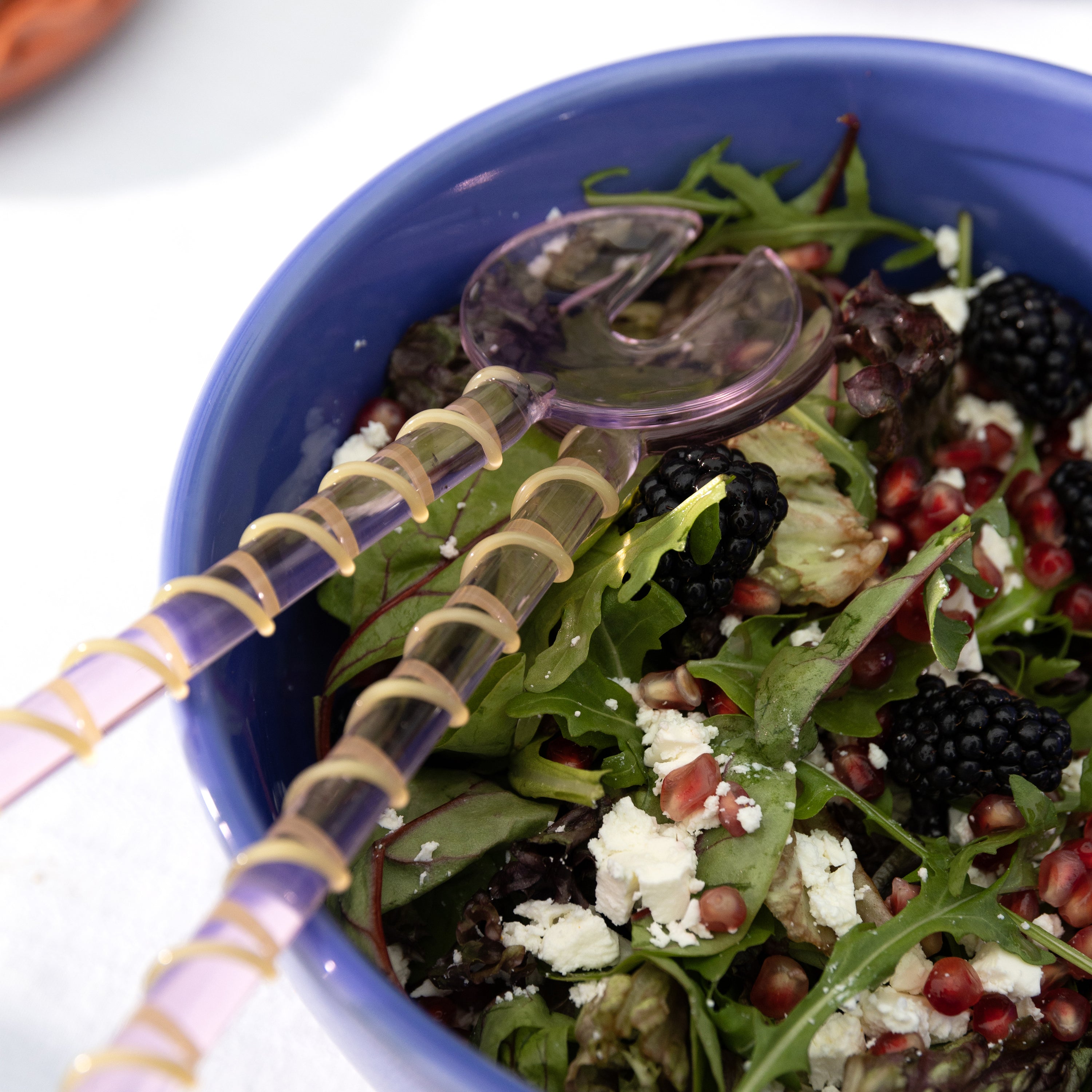 &k amsterdam Sling Saladebestek - Roze