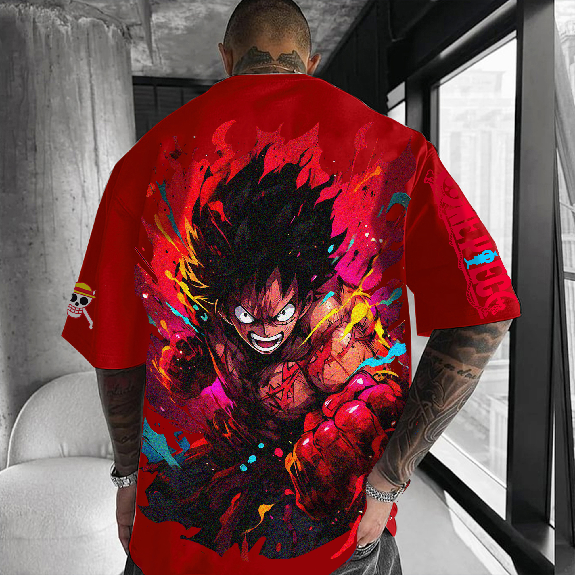 Unisex Anime Inspired Vintage T-Shirt丨Comicssoul