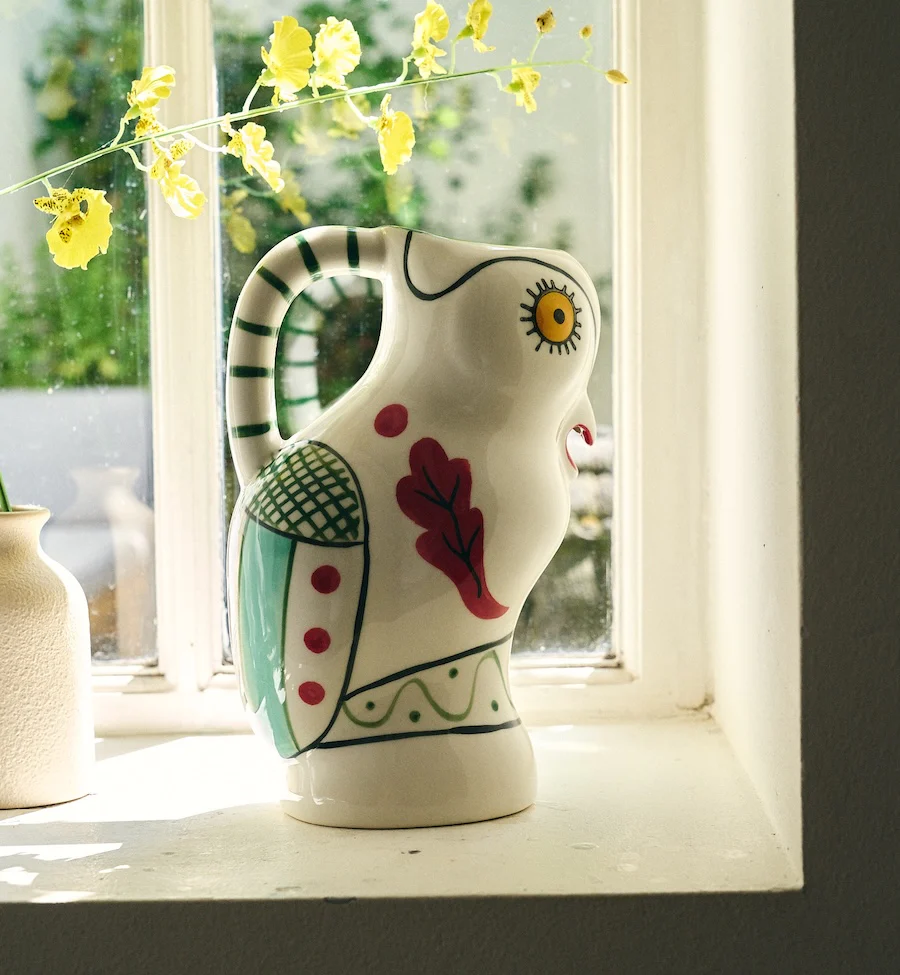 Paradise Bird Jug
