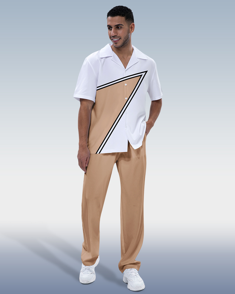 Suitmens Mens Two Piece Leisure Suits 004