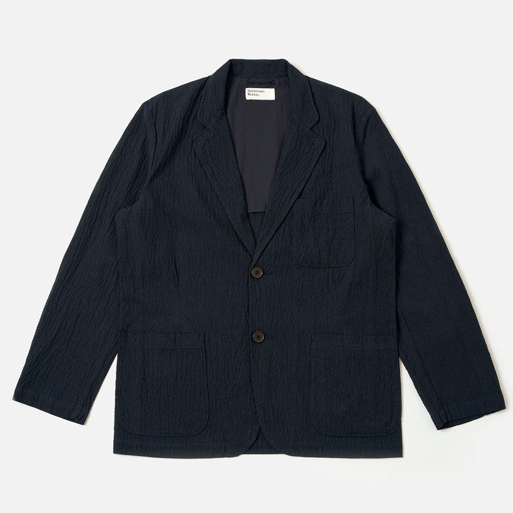 Universal Works - Veste Ospina 2 boutons - Marine Foncé