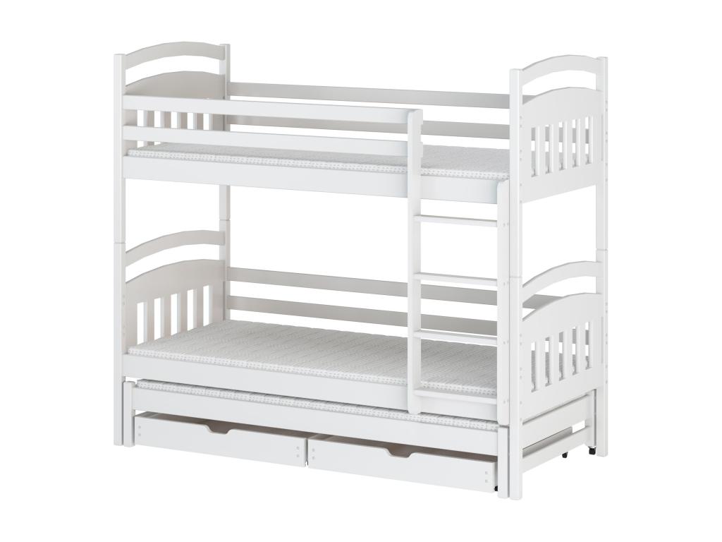 Litera ALAN BB014 80x190 cm Blanco