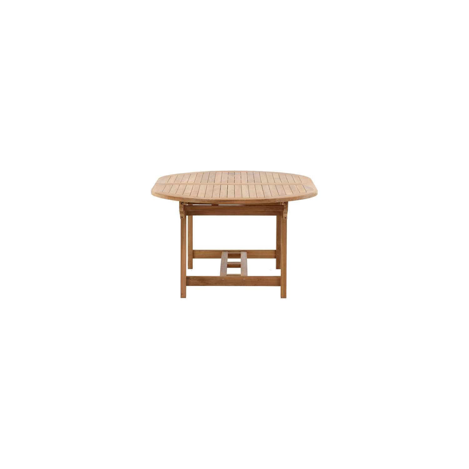Venture Home Kenya Ovale eettafel 75 x 180 x 120 - Natuur