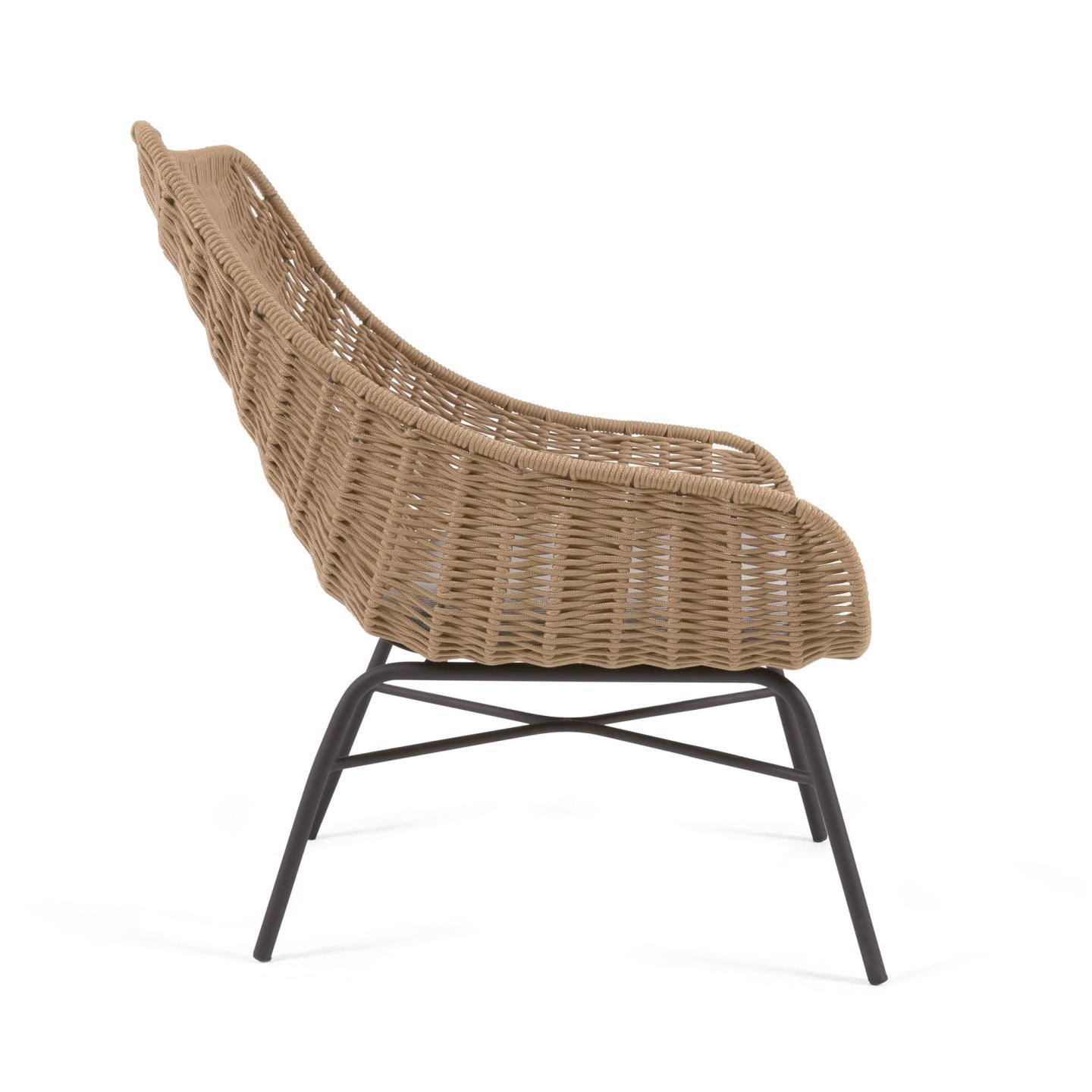 Kave Home - Abeli beige touw stoel