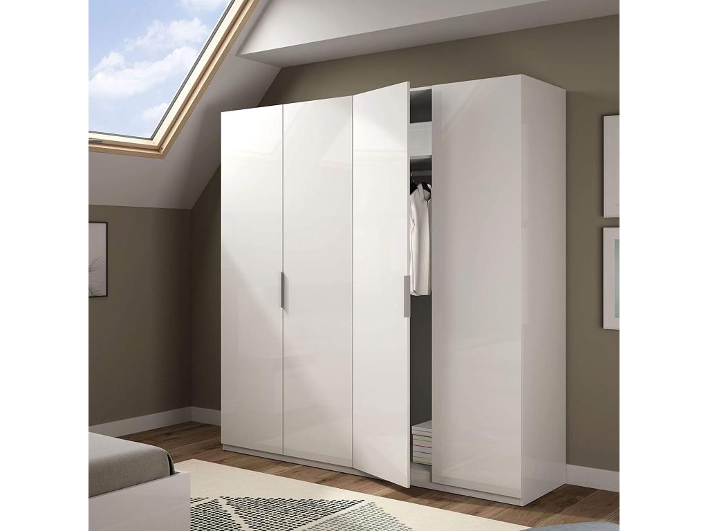 Armario Low Cost 4 puertas Tucasago Brillo