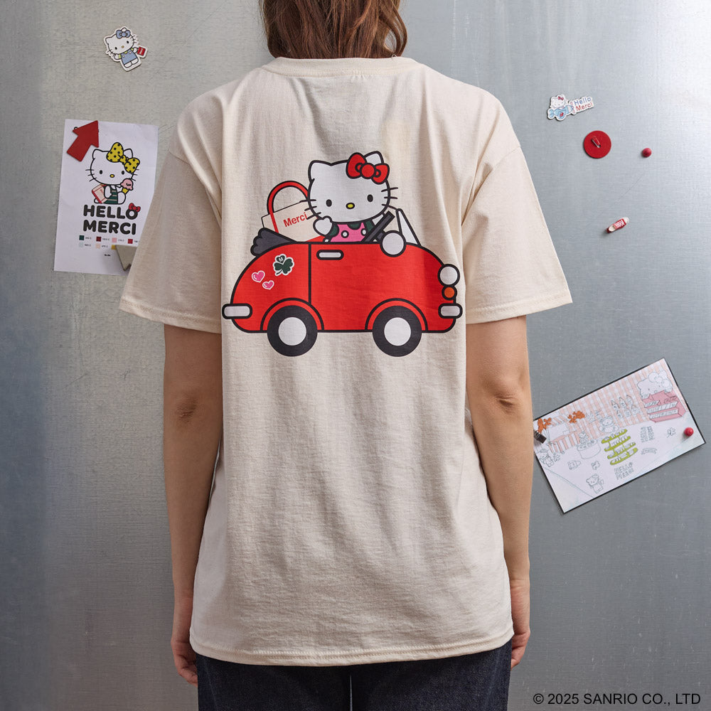 Hello Kitty x Merci  - T-Shirt Fiat - Ecru