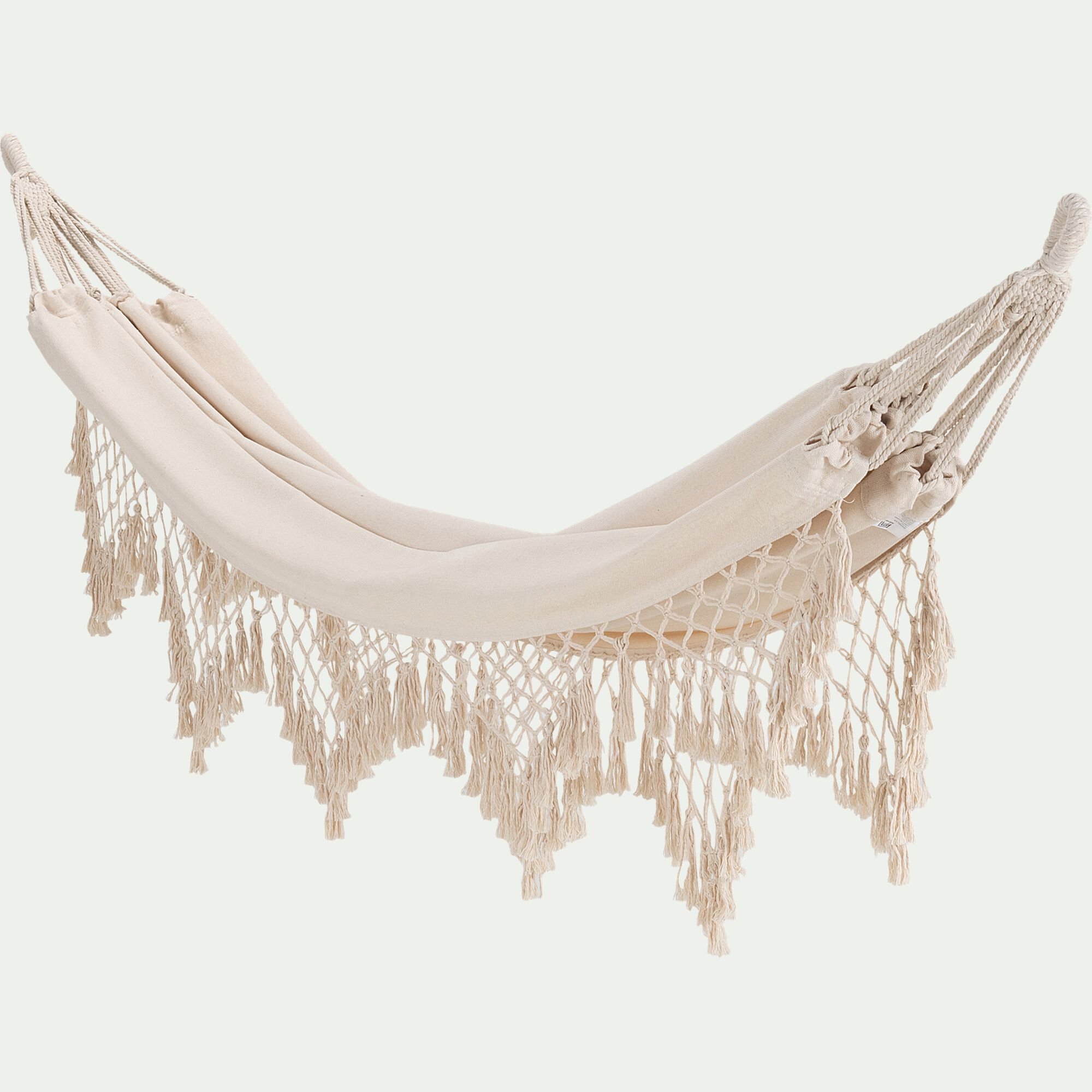 PUGLIA - Hamac en polycoton - blanc écru