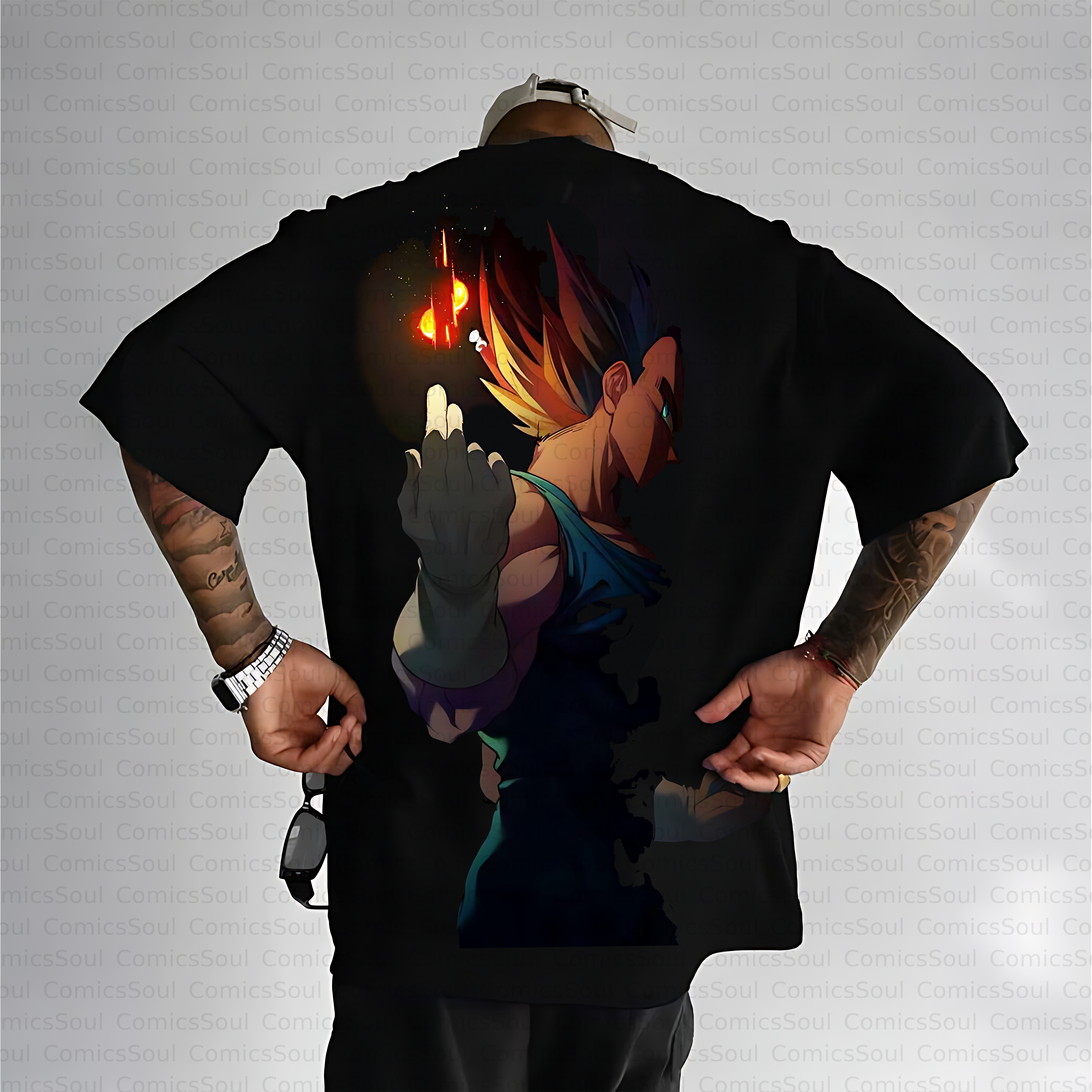 Unisex Anime Inspired Vintage T-Shirt