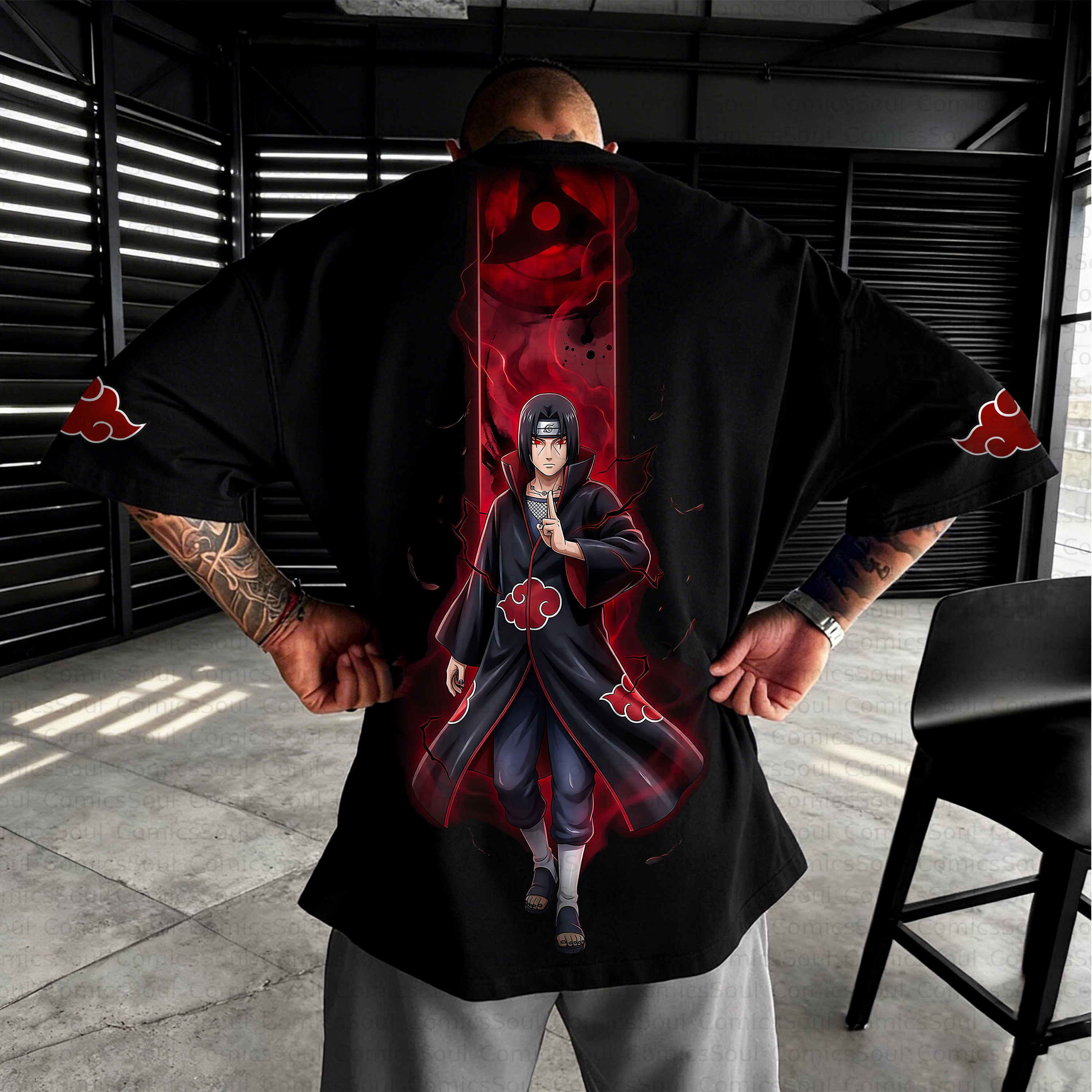 Unisex Anime Inspired Vintage T-Shirt