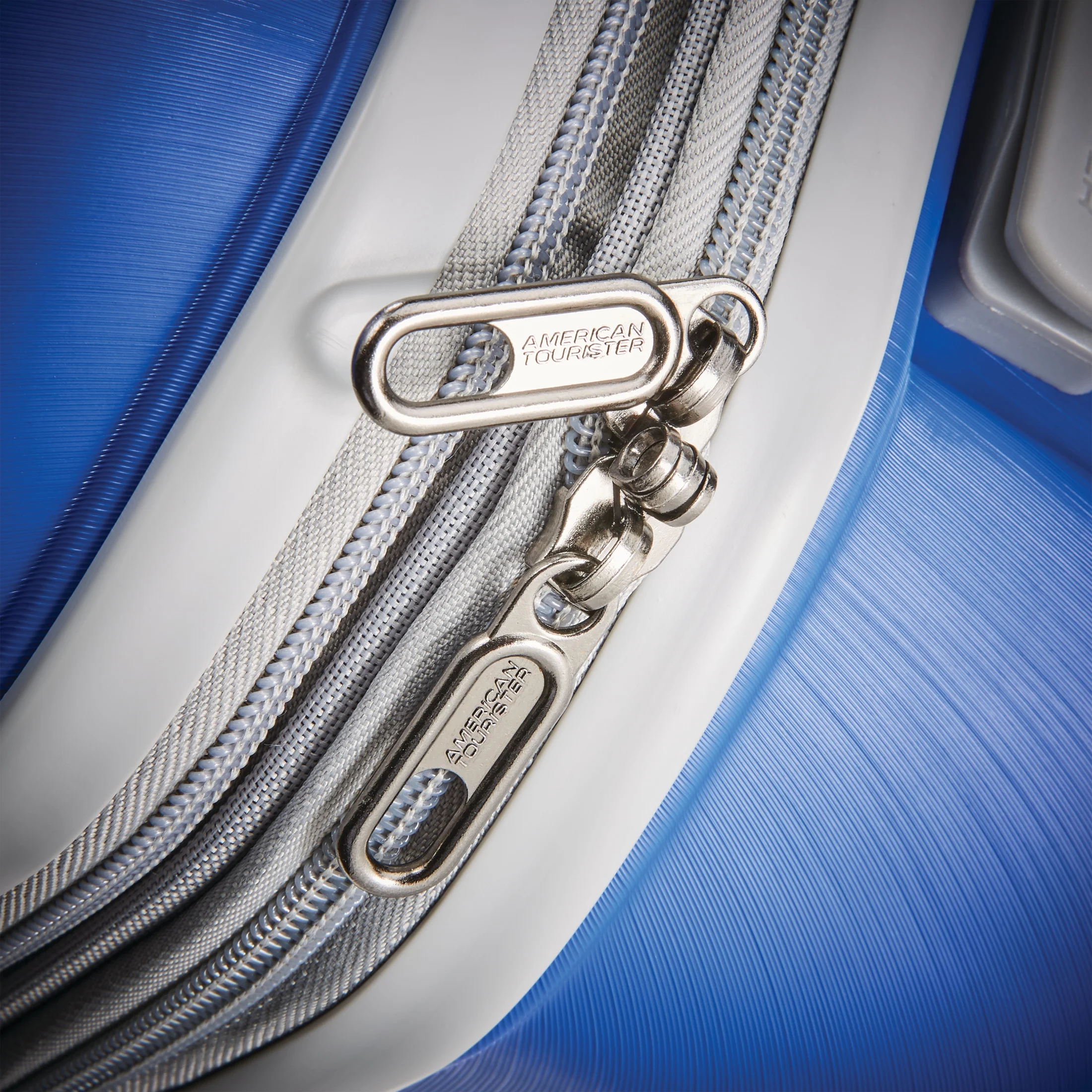 American Tourister Pirouette NXT Hardside Large Checked Luggage with Spinner Wheels - Ultramarine - Image 8