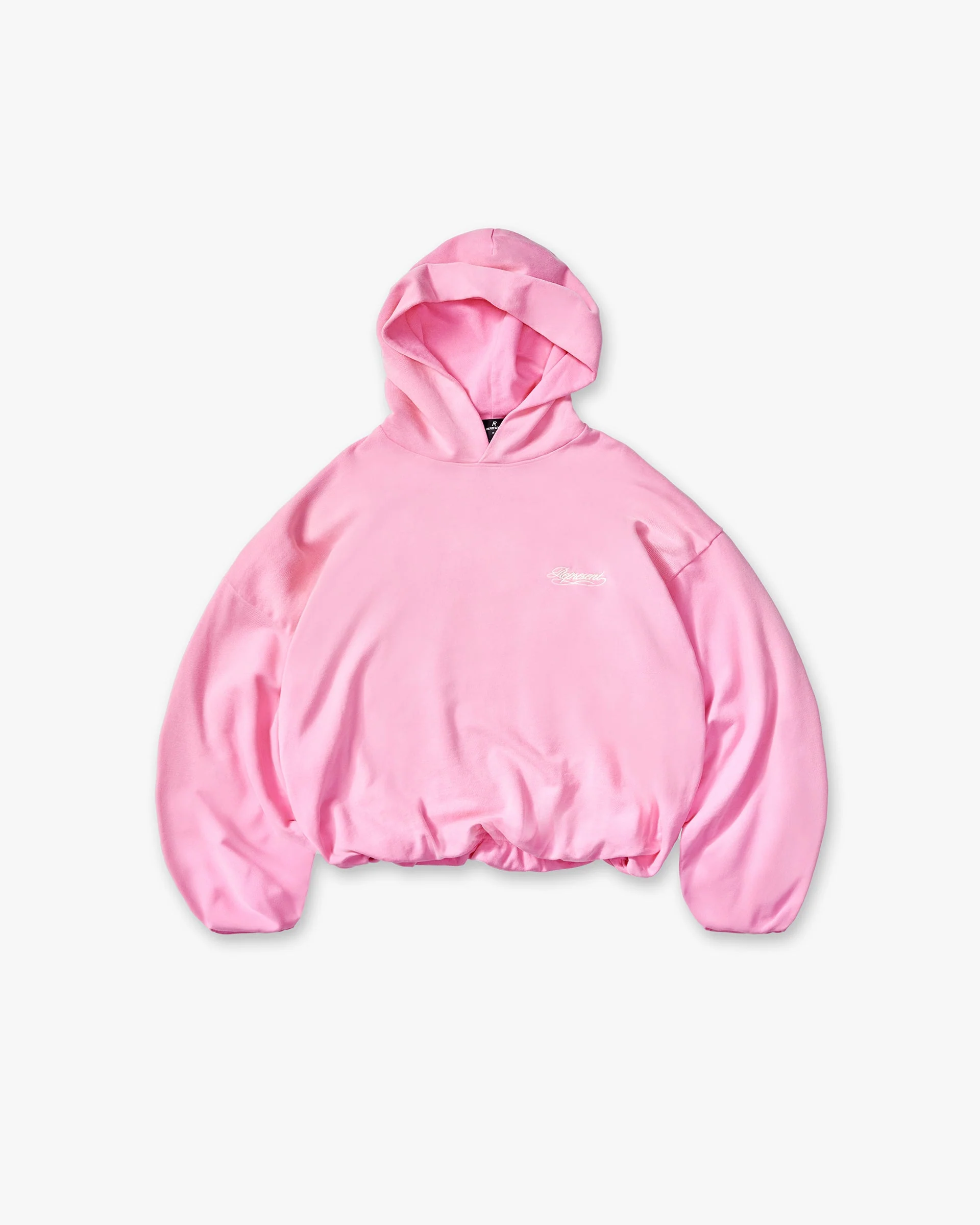 Dual Layer Script Hoodie - Candy