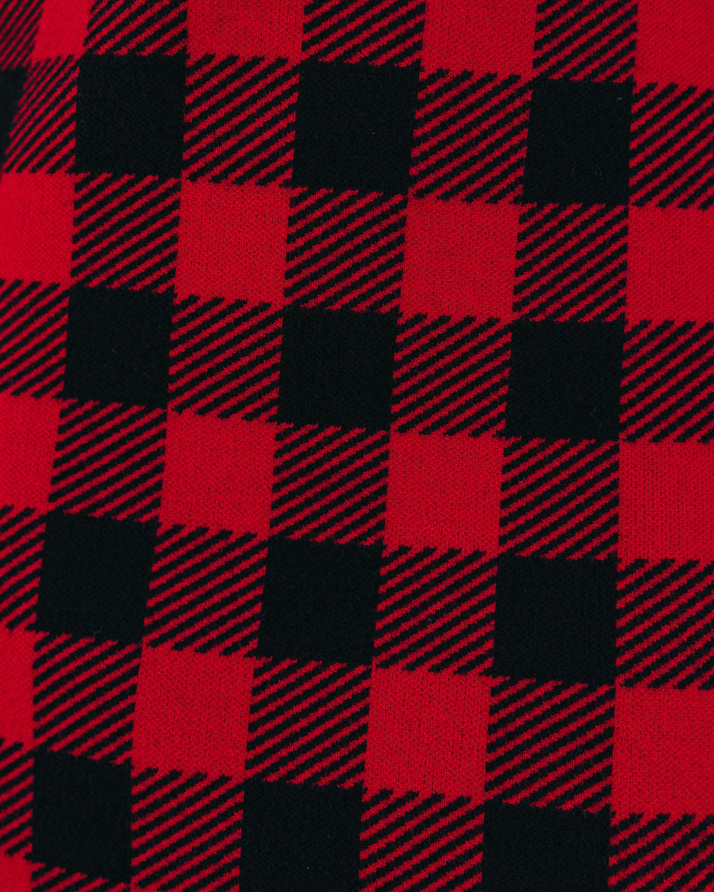 Rochester Gingham Sweater Dress - Se7enfashion