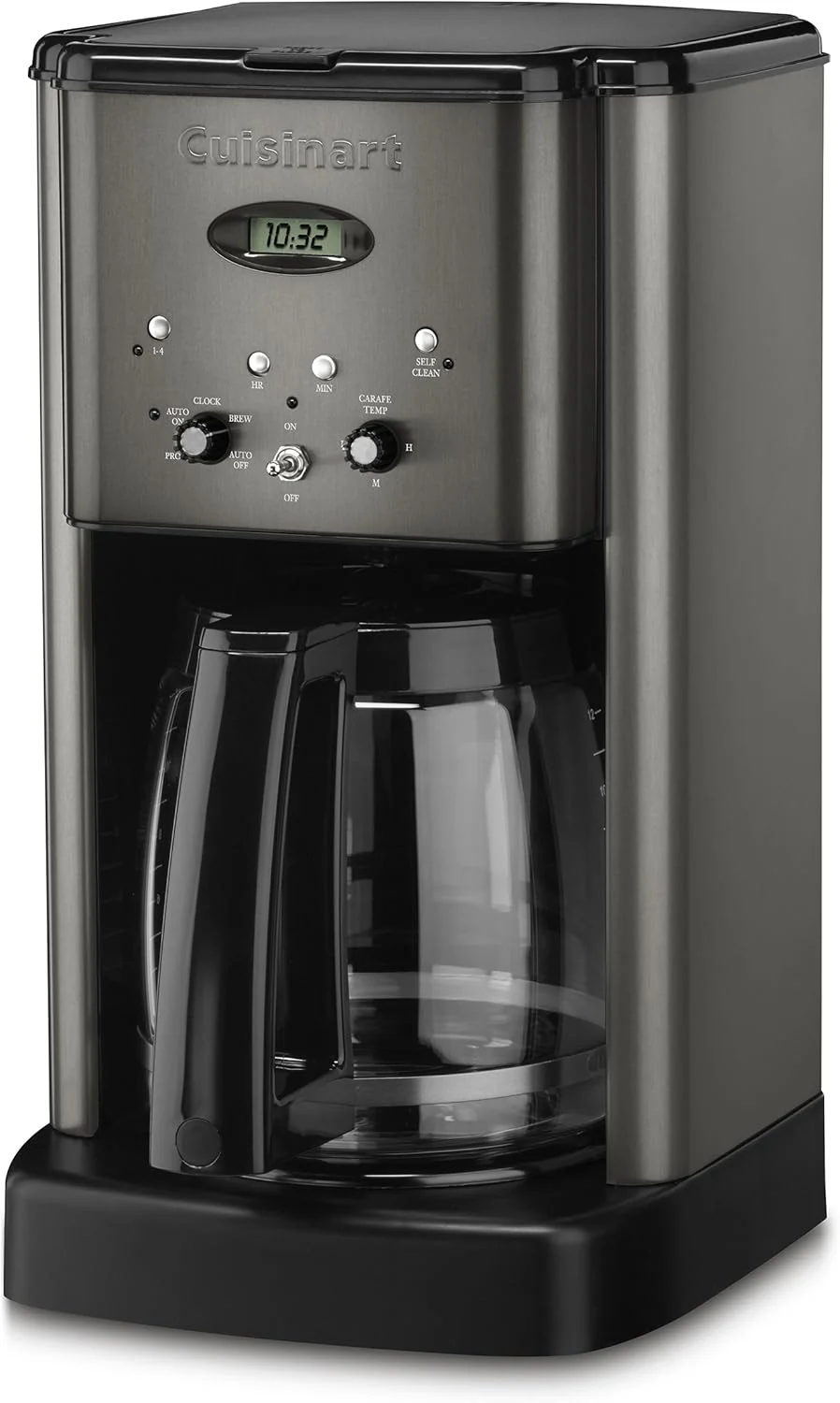 Cuisinart DCC-1200P1 Brew Central 12-Cup Programmable Coffeemaker Coffee Maker, Carafe, Brushed Chrome