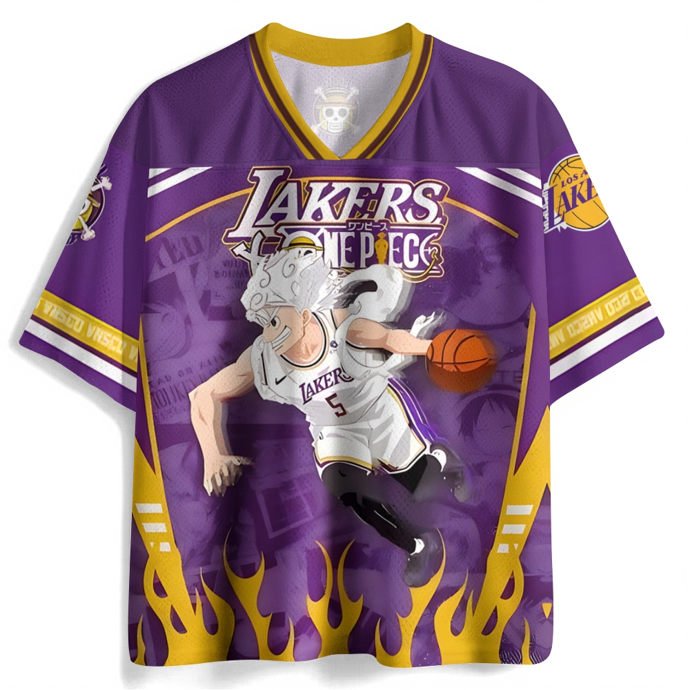 One Piece Anime Football Jersey