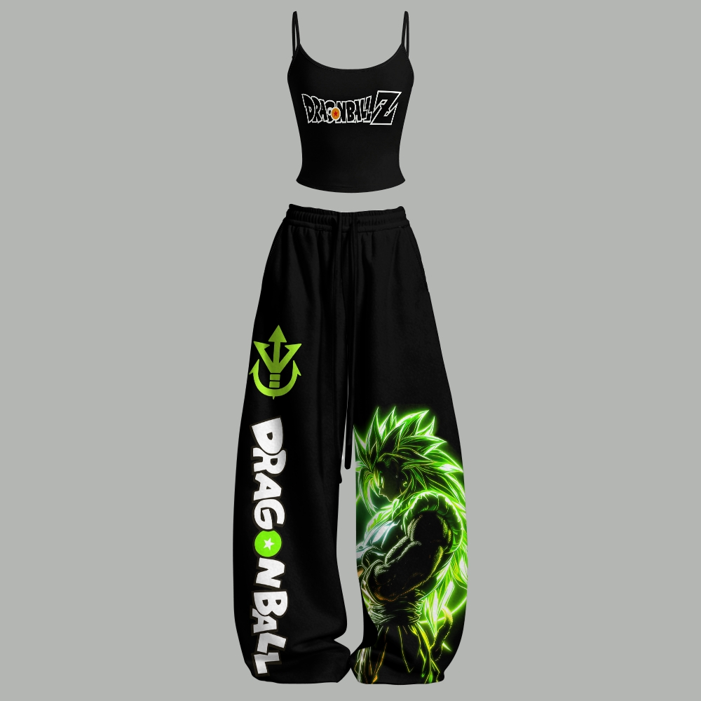 DRAGON BALL Top & Elasticated Trousers Two-Piece Set