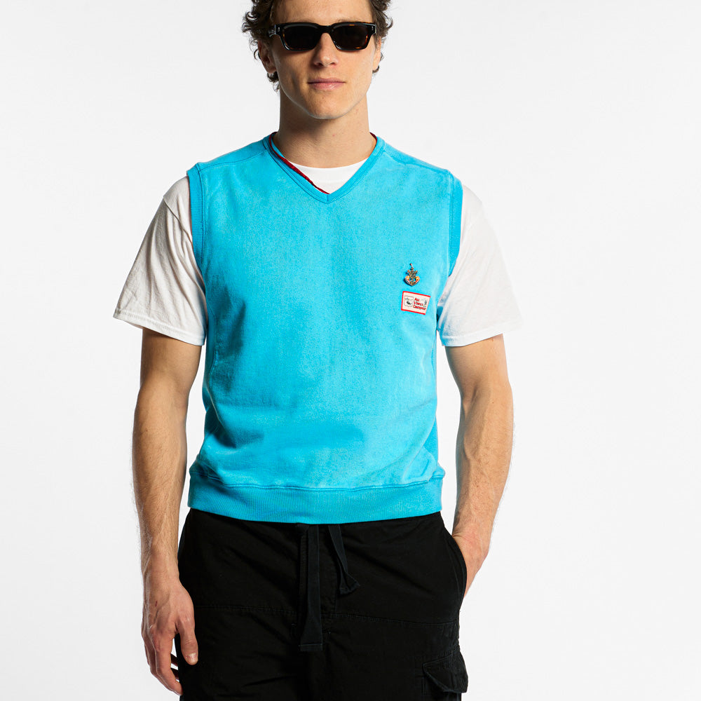 Au Vieux Campeur - Pull sans manches Amelia - Bleu