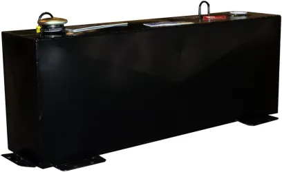 36-Gallon Steel Transfer Fuel Tank, Black