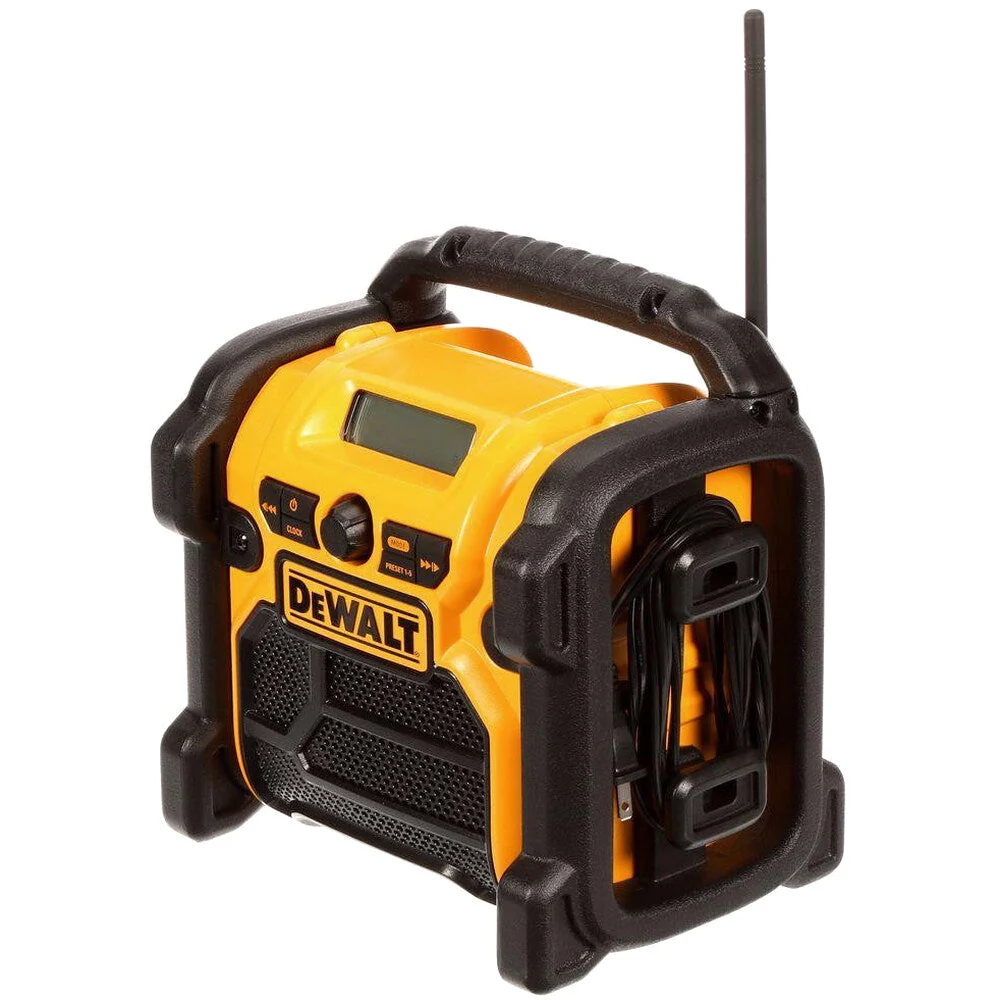 20-Volt MAX Compact Corded/Cordless Worksite Radio 20-Volt MAX Compact Corded/Cordless Worksite Radio