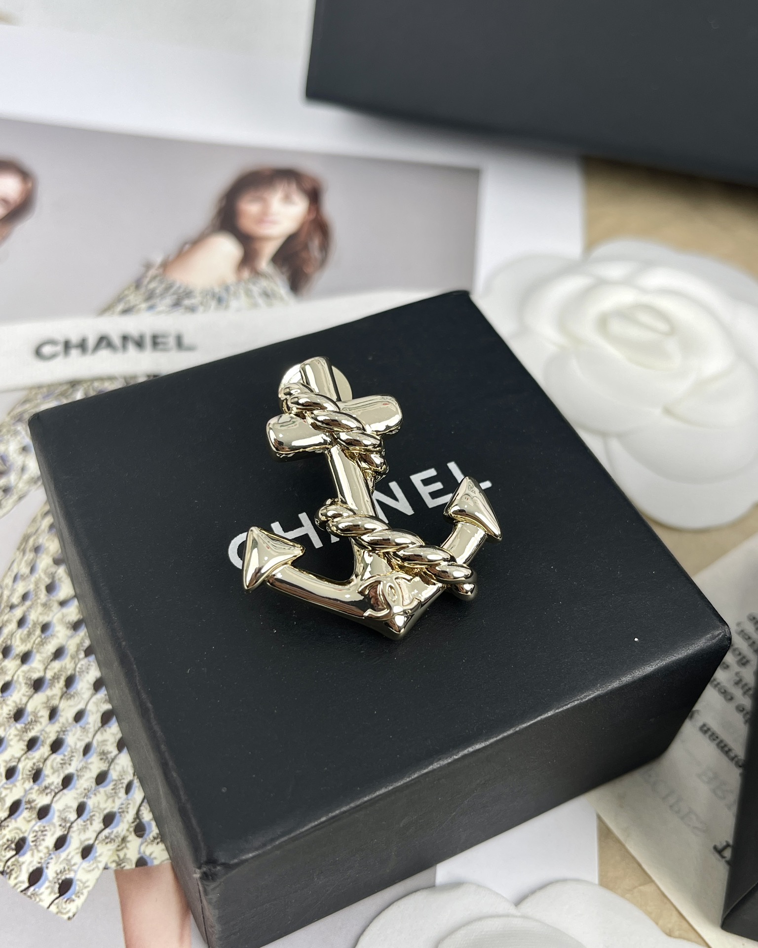 Chanel Anchor Brooch - Original Replica Club