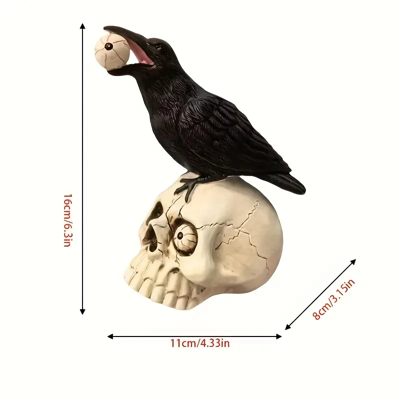 OmenEye™ - Raven Skull Decor - Image 6 OmenEye™ - Raven Skull Decor - Image 6