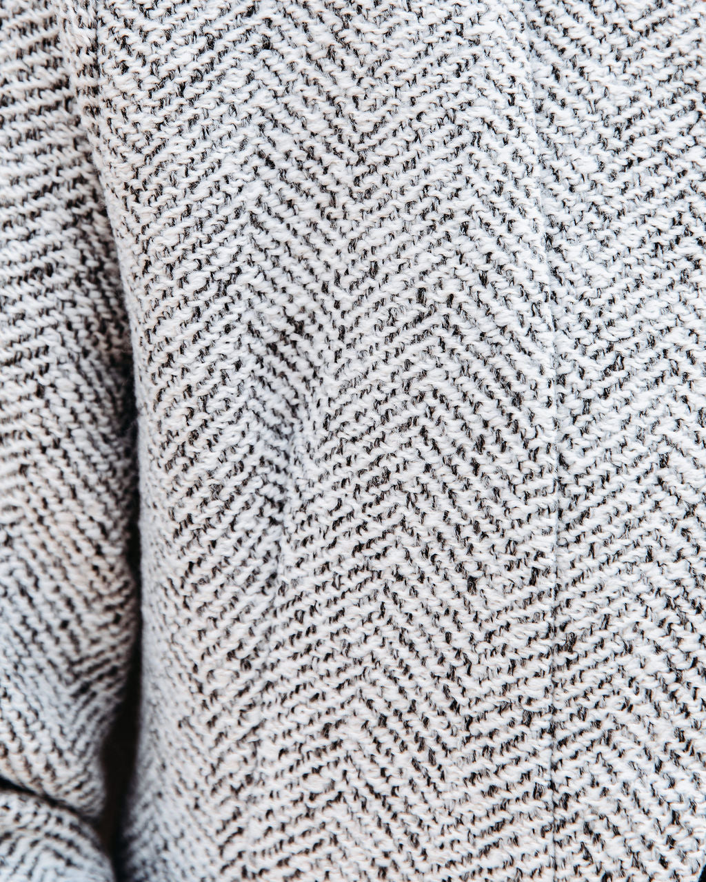 Tayshia Pocketed Coat - Heather Grey - Se7enfashion