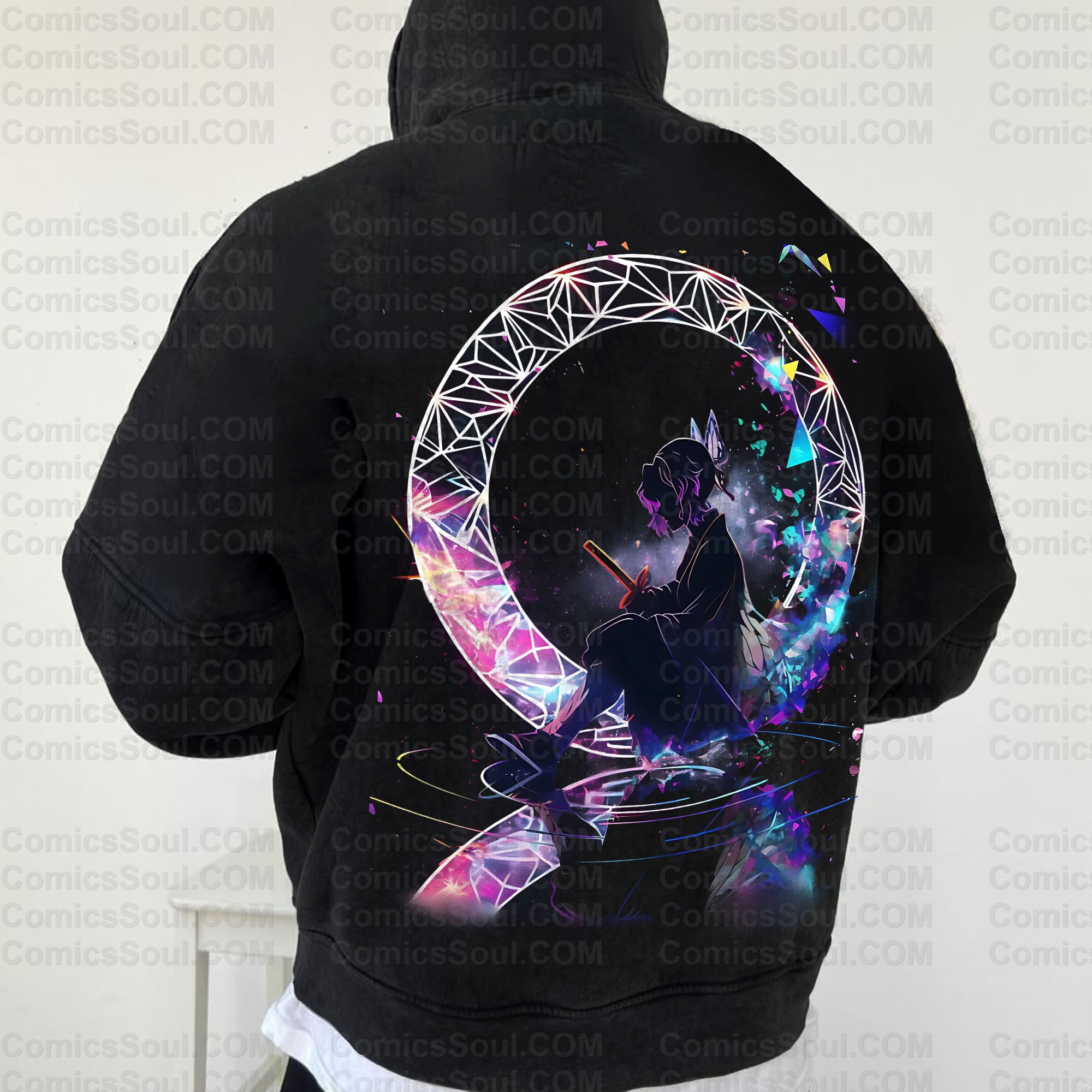Vintage 3D Direct Inkjet Printed Washed Unisex Plush Hoodie| KNY