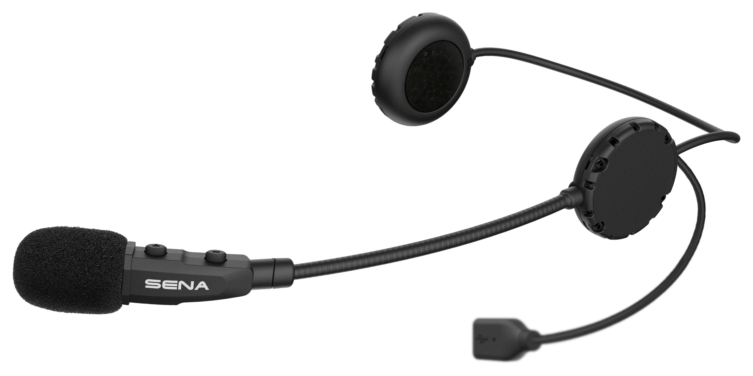 SportsBikeShop Sena 3S Plus Bluetooth Headset - Boom Microphone